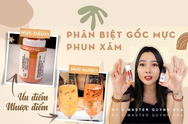 Cách Pha Mực Xăm Chuẩn. Phân Biệt Các Dòng Mực Phun Xăm