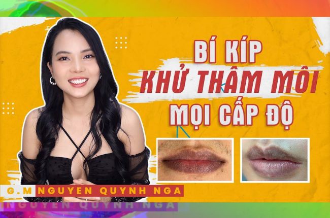 Cách Pha Mực Khử Thâm Môi Hiệu Quả Với Từng Cấp Độ Thâm