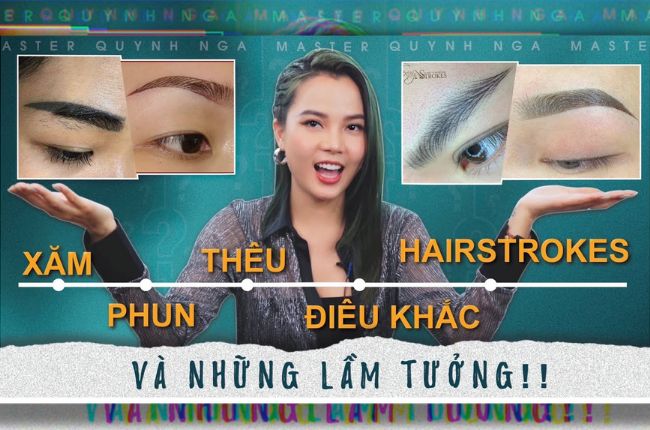 Phun Và Xăm Khác Nhau Như Thế Nào? Phân Biệt Các Kỹ Thuật