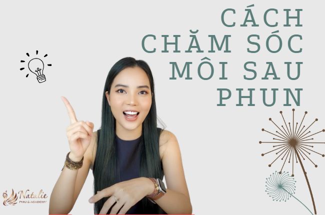Môi bị đóng vảy dày - Cách chăm sóc môi sau phun để lên màu đẹp
