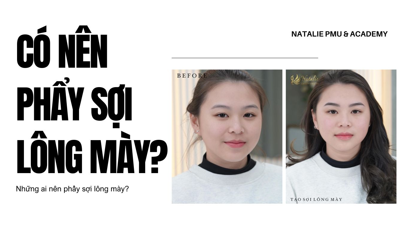 Có Nên Phẩy Sợi Lông Mày Không?