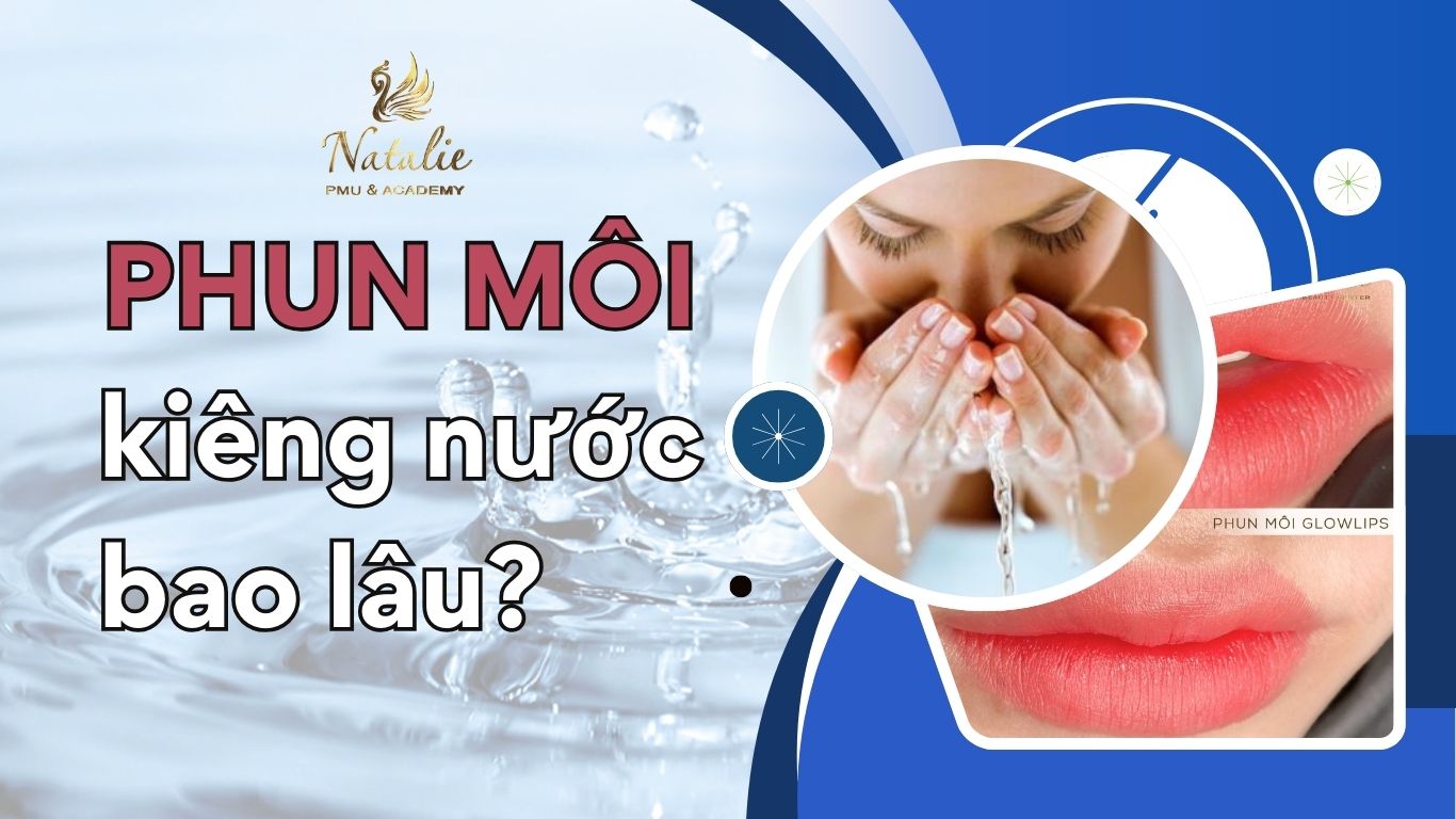 Phun Môi Kiêng Nước Bao Lâu Để Môi Lên Màu Đẹp Nhất?